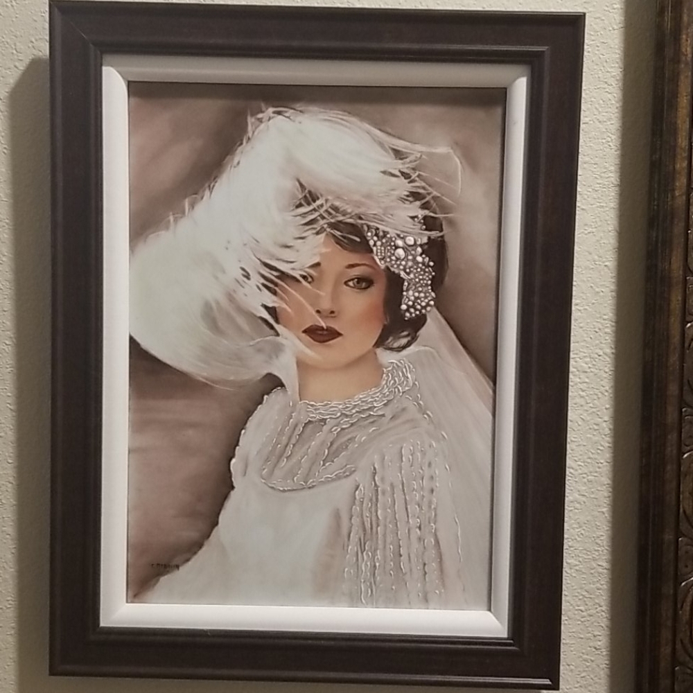 Oil on Porcelain Painting - Picture 4 of 7